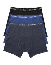 Cuecas boxer Calvin Klein de algodão elástico para homens GG