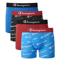 Cuecas boxer Champion Boys Everyday Active, pacote com 4