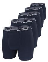 Cuecas boxer Comfneat, grandes e altas, 3XL-7XL, algodão, elastano, masculinas