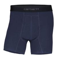 Cuecas boxer de algodão e poliéster Carhartt, pacote com 2 unidades para homens Cuecas boxer de algodão e poliéster Carhartt, pacote com 2 unidades para homens