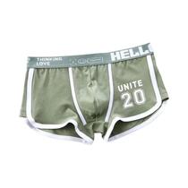 Cuecas Boxer De Algodão Masculinas Em Pacote De 1/3/4, Lingerie Sexy E Confortável Para Esportes