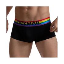Cuecas Boxer De Algodão Para Homens, Respirável E Macio, Preto E Branco Cuecas Boxer De Algodão Para Homens, Respirável E Macio, Preto E Branco