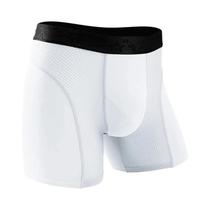 Cuecas Boxer Esportivas Masculinas Extra Longas E Respiráveis, Tamanho Grande, Antidesgaste, Para