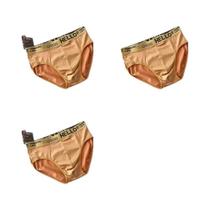 Cuecas Boxer Esportivas Masculinas Tamanho Grande Respiráveis 3 Peças Macias E Confortáveis Para