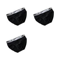 Cuecas Boxer Esportivas Masculinas Tamanho Grande Respiráveis 3 Peças Macias E Confortáveis Para