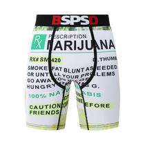 Cuecas Boxer Estampadas Sexy E Respiráveis Para Homens plus Size, Lingerie Masculina