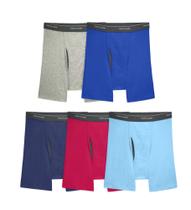 Cuecas boxer Fruit of the Loom Coolzone para homens, pacote com 5