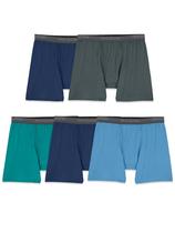 Cuecas boxer Fruit of the Loom Micro-Stretch para homens GG