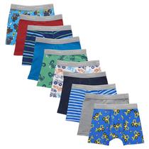 Cuecas boxer Hanes Boys Comfort Flex, pacote com 10