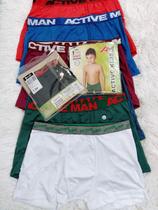 Cuecas boxer infantil de mircrofiba active life zoom Cuecas boxer infantil de mircrofiba active life zoom