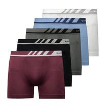 Cuecas boxer infantil lupo microfibra kit com 6 136 Cuecas boxer infantil lupo microfibra kit com 6 136