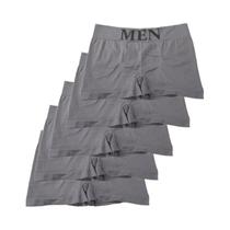 Cuecas Boxer Masculinas 5 Peças Respiráveis De Alta Elasticidade, Confortáveis E Macias, Cor Sólida Cuecas Boxer Masculinas 5 Peças Respiráveis De Alta Elasticidade, Confortáveis E Macias, Cor Sólida