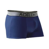 Cuecas Boxer Masculinas Antivibração U-Convexas Com Suporte Para Veias Spermáticas E Bolsa Escrotal