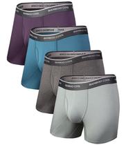 Cuecas boxer masculinas BAMBOO COOL Soft e respiráveis