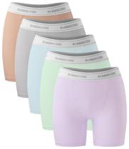 Cuecas boxer masculinas Bamboo Cool Women, pacote com 5 Cuecas boxer masculinas Bamboo Cool Women, pacote com 5