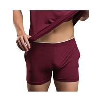 Cuecas Boxer Masculinas De Alta Qualidade, Roupa Íntima Para Dormir, Roupas Para Casa