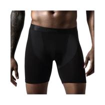 Cuecas Boxer Masculinas De Modal Respiráveis De Seda Gelada Com Bolsa Frontal E Perna Média Longa