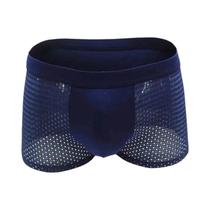 Cuecas Boxer Masculinas De Nylon Multicoloridas, Roupa Íntima Macia Para O Verão, Calcinhas Cuecas Boxer Masculinas De Nylon Multicoloridas, Roupa Íntima Macia Para O Verão, Calcinhas