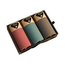 Cuecas Boxer Masculinas De Seda Gelada Com Malha, Kit 3 Peças, Sexy, Finas, Com Bolsa U Convexa,