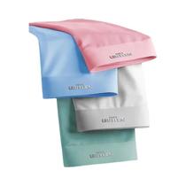 Cuecas Boxer Masculinas De Seda Gelada Com Malha, Kit Com 4 Peças, Sexy, Finas, Com Bolsa U Convexa,