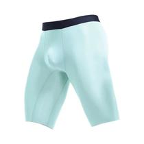 Cuecas Boxer Masculinas De Seda Gelada Com Secagem Rápida, Perna Longa, Kit Com 5 Peças, Para