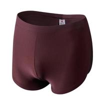 Cuecas Boxer Masculinas De Seda Gelada E Nylon Respirável, Macias E Frescas, Para Uso Doméstico, Com