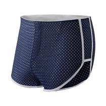 Cuecas Boxer Masculinas De Verão Em Seda Gelada, Soltas E Modernas Para Adolescentes