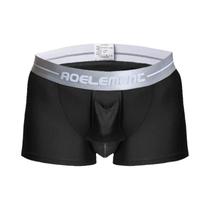Cuecas Boxer Masculinas De Verão Em Seda Gelada, Ventiladas E De Secagem Rápida, Com Separação