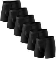 Cuecas boxer masculinas HAVVIS Performance Bamboo Viscose Pretas L Cuecas boxer masculinas HAVVIS Performance Bamboo Viscose Pretas L