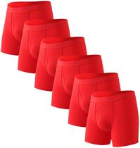 Cuecas boxer masculinas HAVVIS Performance Bamboo Viscose Red M Cuecas boxer masculinas HAVVIS Performance Bamboo Viscose Red M