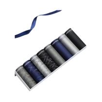 Cuecas Boxer Masculinas Macias E Confortáveis, Pacote Com 8, Mix Fashion Athleisure