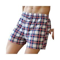 Cuecas Boxer Masculinas Plus Size de Algodão - Cintura Alta e Confortáveis para o Dia a Dia