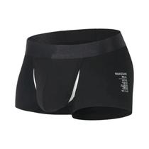 Cuecas Boxer Masculinas plus Size De Algodão Com Abertura Frontal Confortáveis E Macias Lingerie