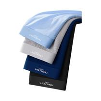 Cuecas Boxer Masculinas plus Size De Seda Gelada 3A Antibacterianas Respiráveis Elásticas L-6XL