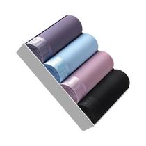 Cuecas Boxer Masculinas plus Size De Seda Gelada, Kit Com 4 Peças, Frescas, Respiráveis E De Malha