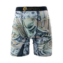 Cuecas Boxer Masculinas plus Size Em Malha Respirável ETHIKA 1 Peça S-3XL Para Natação