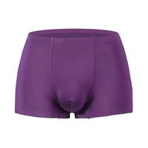 Cuecas Boxer Masculinas plus Size Em Modal Sem Costura Respiráveis Antibacterianas Para Esportes