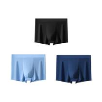 Cuecas Boxer Masculinas plus Size Esportivas E Respiráveis 3 Peças Calças Planas Modernas Para Cuecas Boxer Masculinas plus Size Esportivas E Respiráveis 3 Peças Calças Planas Modernas Para