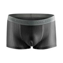 Cuecas Boxer Masculinas Respiráveis De Malha Gelada Para Verão, Roupa Íntima Esportiva Juvenil Cuecas Boxer Masculinas Respiráveis De Malha Gelada Para Verão, Roupa Íntima Esportiva Juvenil