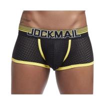 Cuecas Boxer Masculinas Sexy De Cintura Baixa Em Nylon Com Tela Respirável E Secagem Rápida Cuecas Boxer Masculinas Sexy De Cintura Baixa Em Nylon Com Tela Respirável E Secagem Rápida