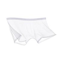 Cuecas Boxer Masculinas Transparentes De Seda Gelada, Cintura Baixa, Com Efeito De Volume, Cuecas Boxer Masculinas Transparentes De Seda Gelada, Cintura Baixa, Com Efeito De Volume,