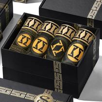 Cuecas Boxer Masculinas Ultrafinas E Confortáveis De Seda Gelada Para Verão, 4 Peças, Estampa De