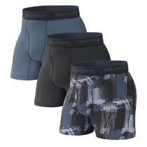 Cuecas boxer Pair of Thieves, super adequadas para homens, pacote com 3, preto M