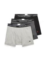 Cuecas boxer POLO RALPH LAUREN Classic Fit com embalagem Wicking, pacote com 3
