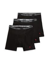 Cuecas boxer POLO RALPH LAUREN Classic Fit de algodão, pacote com 3 Cuecas boxer POLO RALPH LAUREN Classic Fit de algodão, pacote com 3
