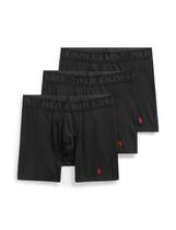 Cuecas boxer POLO RALPH LAUREN, pacote com 3 modais de algodão 4D-Flex