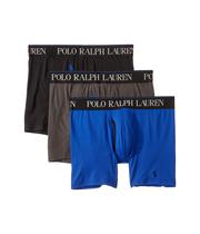 Cuecas boxer POLO RALPH LAUREN, pacote com 3 unidades de microfibra 4D-Flex Cool