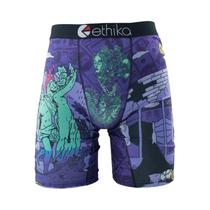 Cuecas Boxer Respiráveis Para Homens plus Size ETHIKA, Roupa De Banho Sexy S-3XL