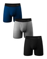 Cuecas boxer Shinesty Hammock Support Pouch, roupa íntima masculina