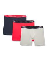 Cuecas boxer Tommy Hilfiger Micro Classic para homens, pacote com 3